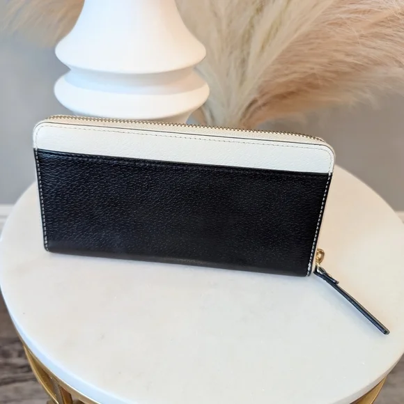 Kate Spade White and Black Wallet - Picture 3 of 7